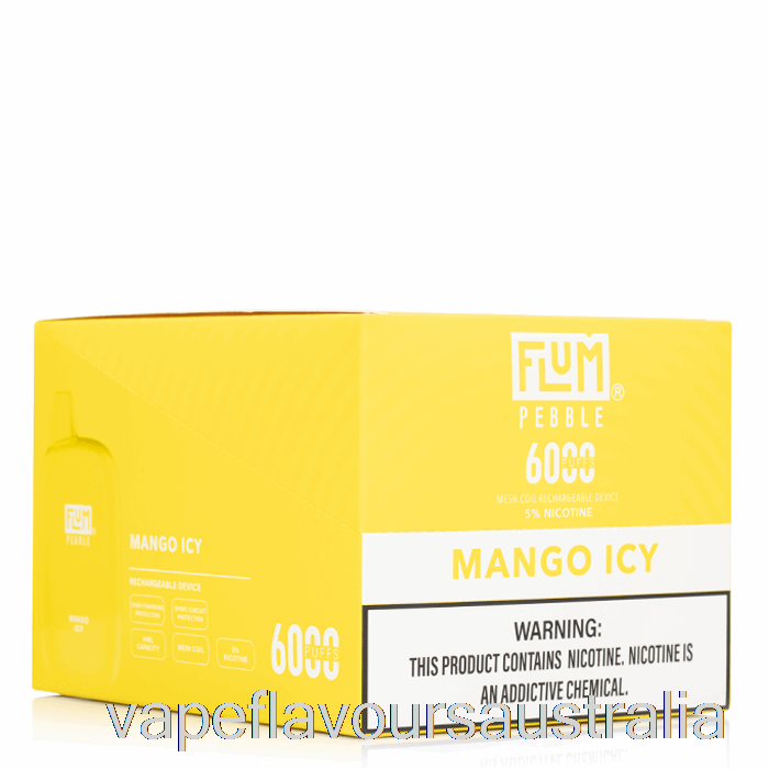 Vape Australia [10-Pack] Flum Pebble 6000 Disposable